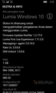 Windows 10 Lumia 435