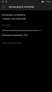 Windows 10 Mobile Build 14294