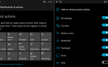 What’s new in Mobile Build 14322: Action Center and Notifications improvements