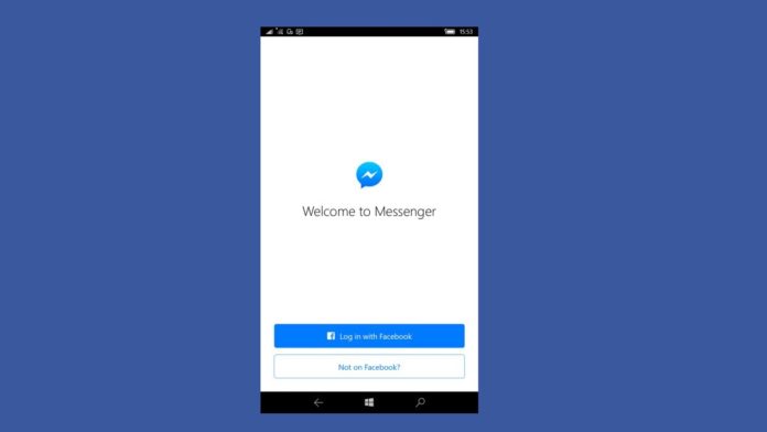 Facebook Messenger for Windows 10 Mobile