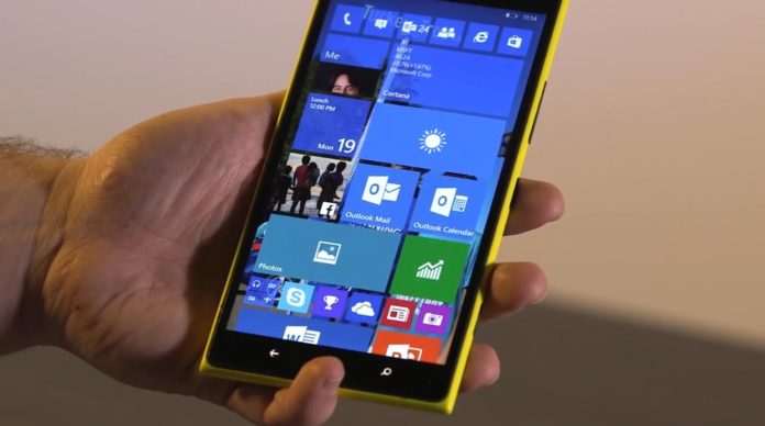 Windows 10 on phones