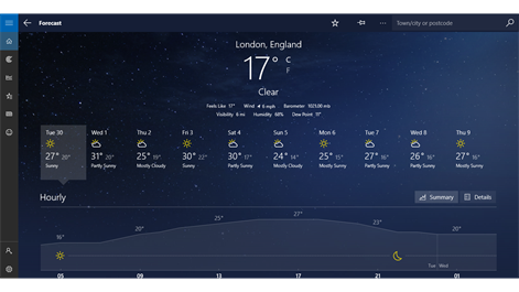 taskbar widget for the weather channel taskbar widget for the weather channel