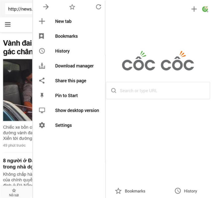 Cốc Cốc Browser