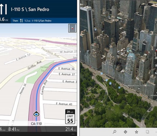 UWP Windows Maps app gets a major update for Windows 10