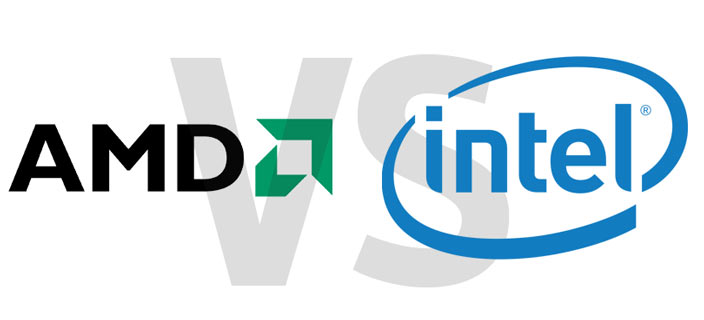 مقایسه سی‌پی‌یوهای Intel و AMD