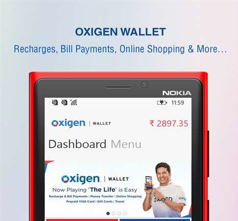 Oxigen wallet shop