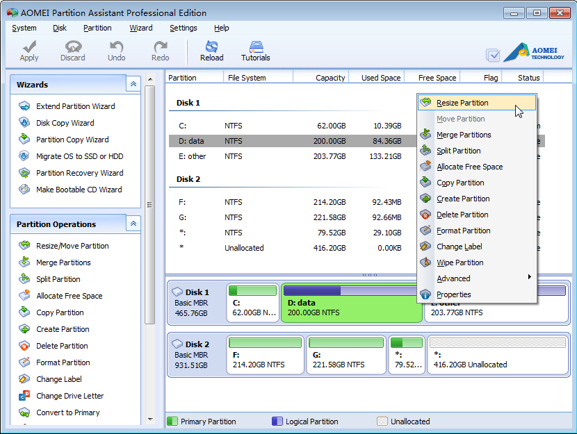 aomei partition assistant standard edition download aomei partition assistant standard edition download