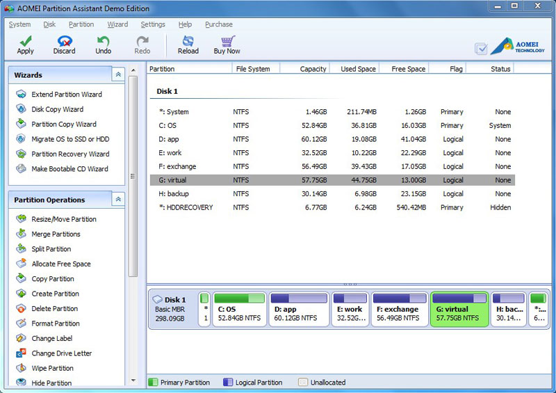 aomei partition assistant pro.