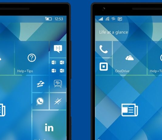 windows 10 mobile concept