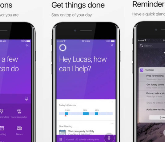 Cortana for iPhone