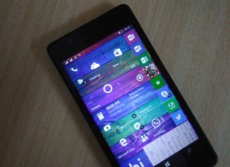 Windows 10 Mobile on Lumia 535