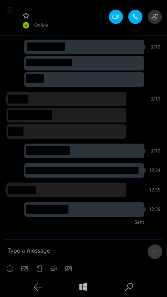 Skype Preview gets a minor UI tweak in its latest update
