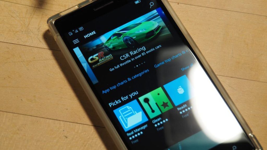 Windows Store updated on Windows 10 Mobile with UI improvements