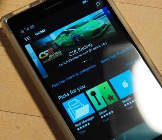 Windows Store for Windows 10 Mobile