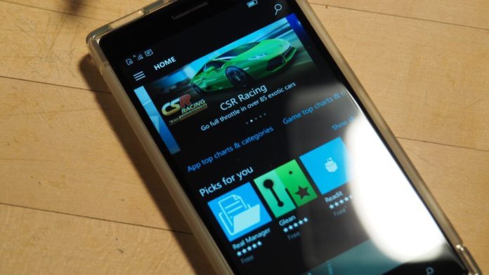 Windows Store for Windows 10 Mobile