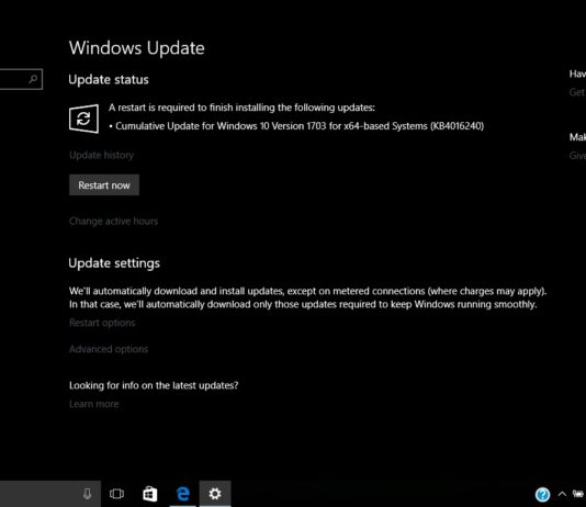 A new cumulative update is rolling out for PCs running the Windows 10 Creators Update Creators Update