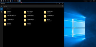 UWP File Explorer on Windows 10