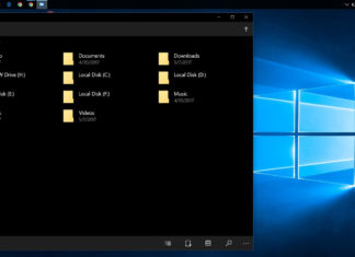 UWP File Explorer on Windows 10