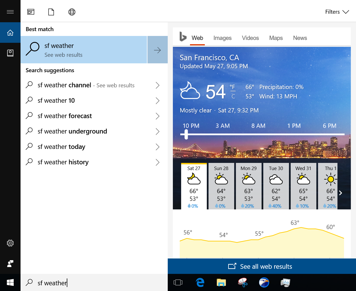 Microsoft testing Cortana search UI with a new integrated Bing search