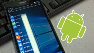 install windows 10 mobile on android