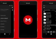 MEGA Privacy Beta for Windows 10 Mobile