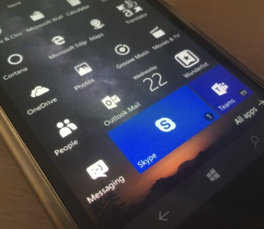 Skype for Windows 10 Mobile