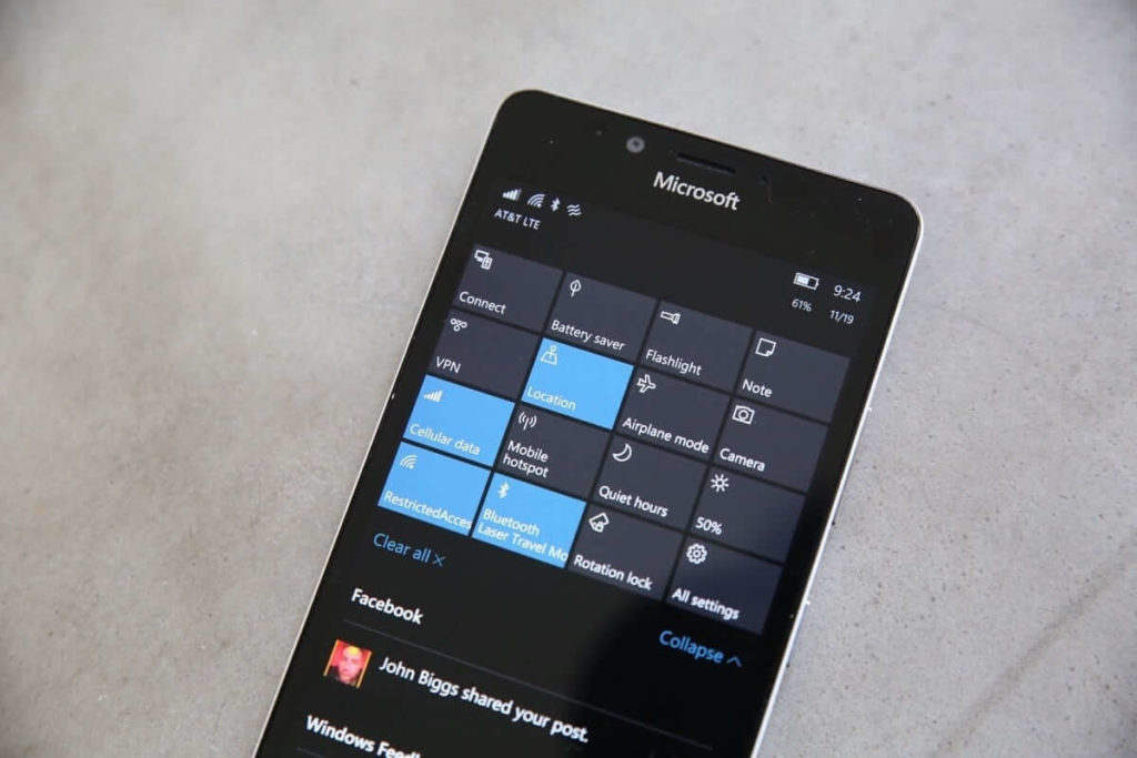 Windows 10 Mobile