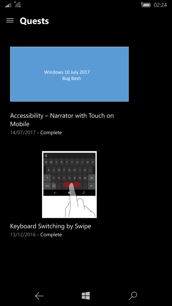 Windows 10 Mobile