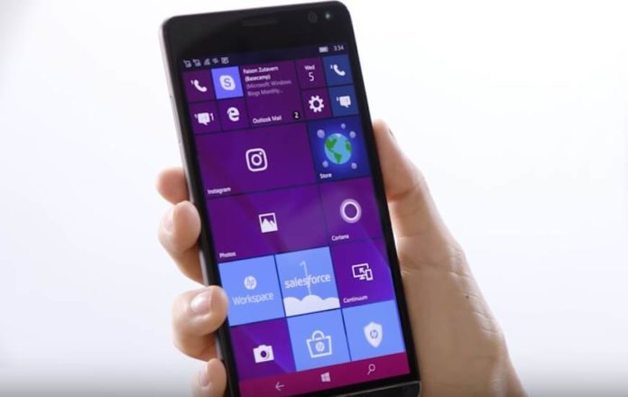 HP Elite x3 with Windows 19