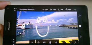 Microsoft Photos app for Windows 10 Mobile