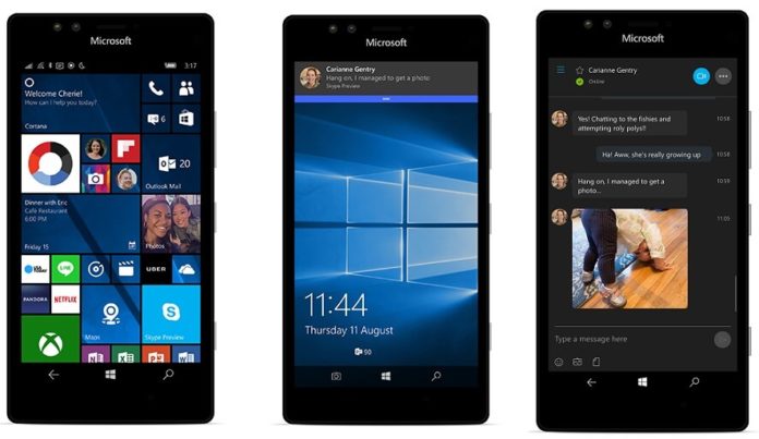 Skype on Windows 10 Mobile