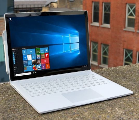 Surface Book with Windows 10