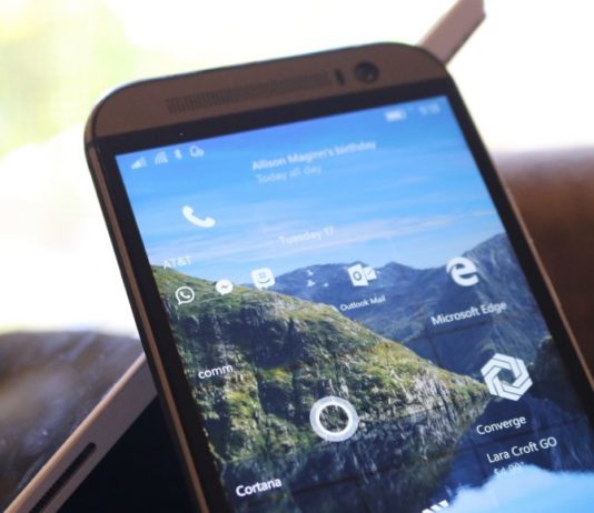 Windows 10 Mobile Build 15063.909 is now available for download with improvements Microsoft Edge on start screen in Windows 10 Mobile