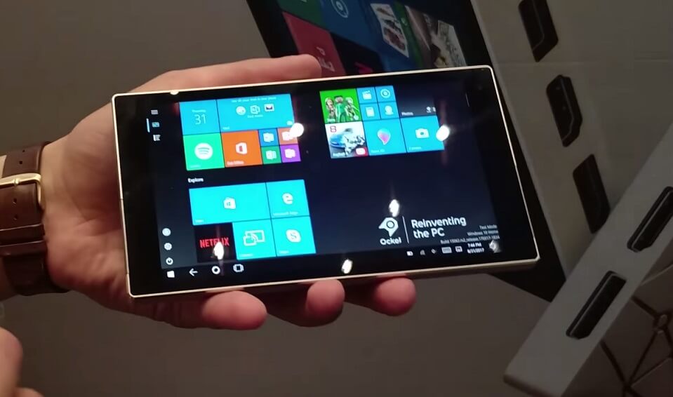 Opblazen vervolging grens IFA 2017: Ockel brings full Windows 10 to a 6-inch smartphone/phablet - A powerful pocket PC? Opblazen vervolging grens IFA 2017: Ockel brings full Windows 10 to a 6-inch smartphone/phablet - A powerful pocket PC?