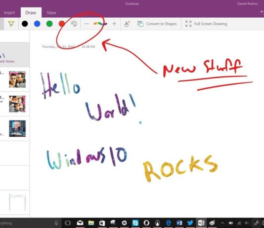 OneNote for Windows 10
