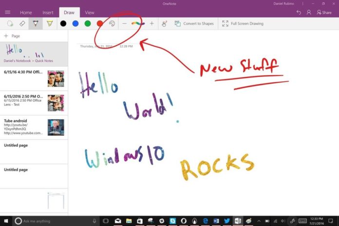 OneNote for Windows 10