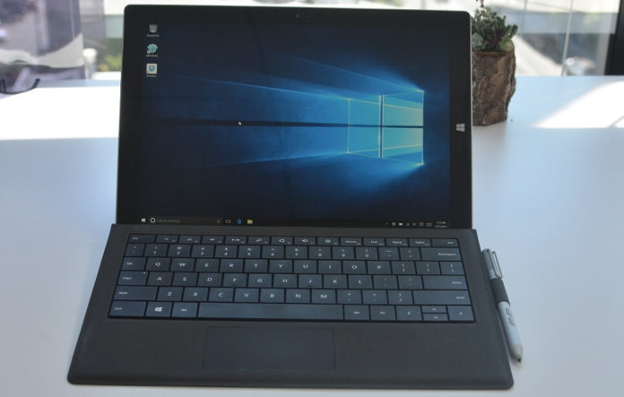 Surface Pro 3 with Windows 10