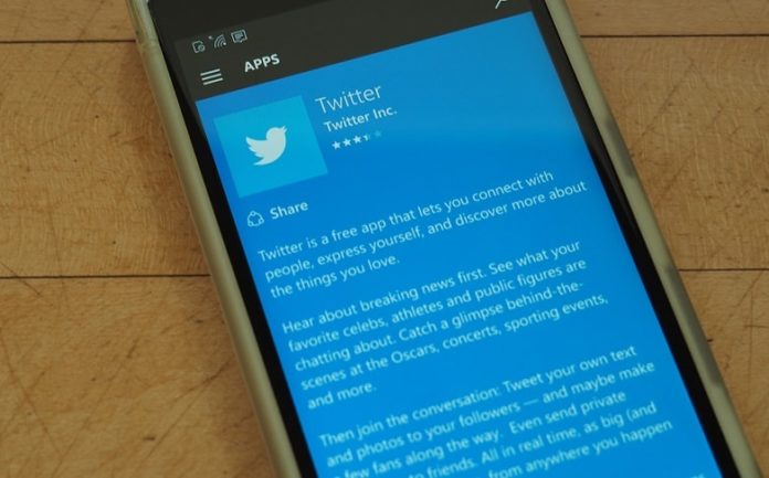 Twitter for Windows 10 Mobile-min