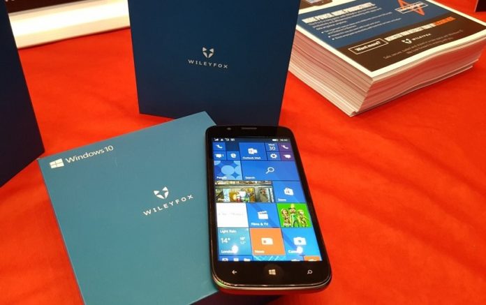 Wileyfox Pro with Windows 10