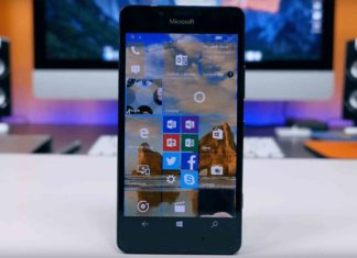 Windows 10 Mobile on Lumia 950