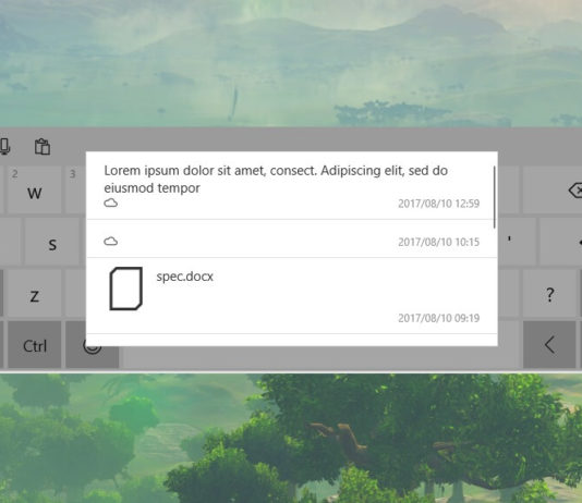 Windows 10’s Cloud Clipboard features reference found in a new patent Cloud clipboard keyboard