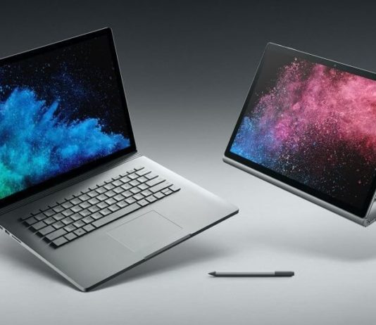 Microsoft Surface Book 2