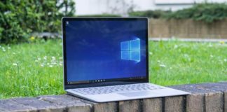 Windows 10 laptop