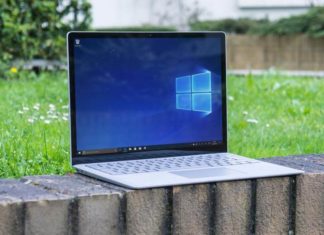 Windows 10 laptop