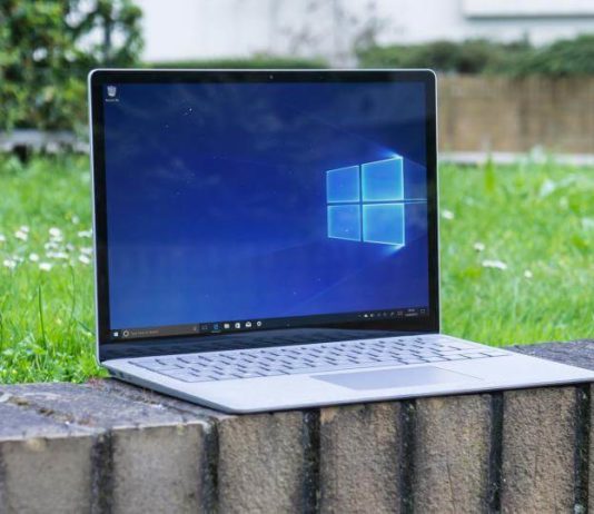 Windows 10 laptop