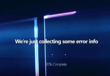 Blue screen