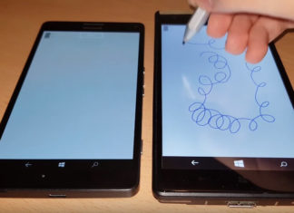Unreleased Lumia with Surface Pen