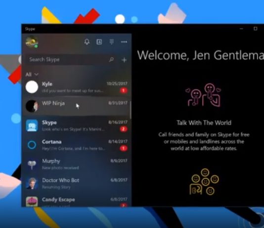 Skype Windows 10