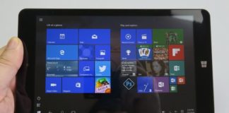 Windows 10 tablet