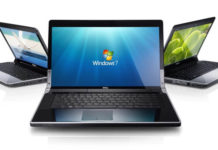 Windows 7 laptop